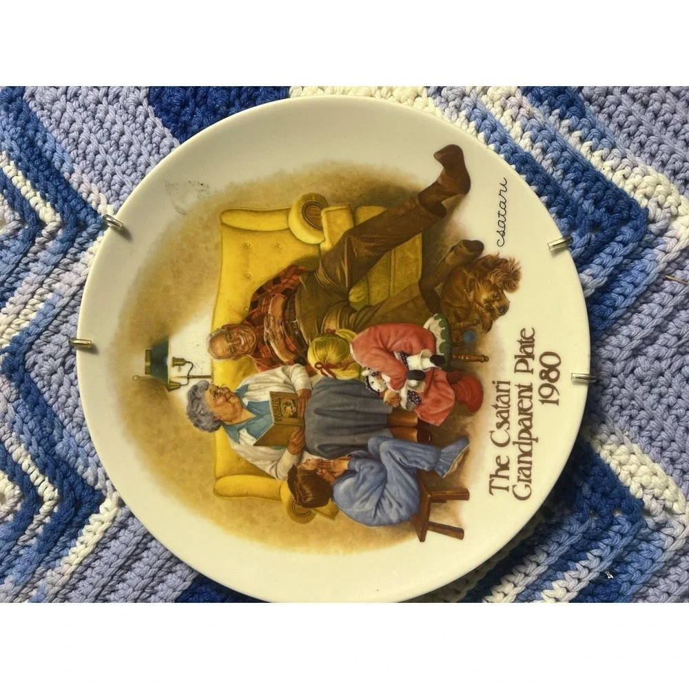 4 Vintage Fine China Collector Plates